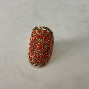 STATEMENT Orange Ring